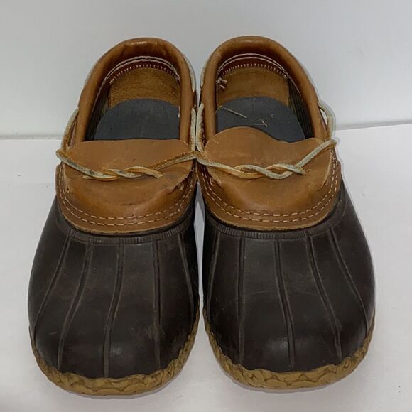 L.L Bean Duck Boots Men's Loafer Style Bean Boots Size 7 - Picture 3 of 10